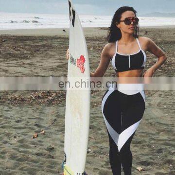 New Custom Polyester Spandex Plain Sports Yoga Pants Female Fitness Active Wear Women Sports Leggings photo-4