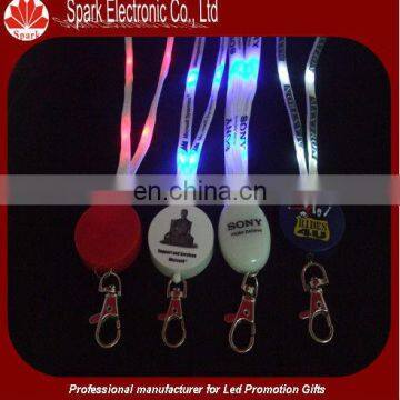 flashing led lanyard,led christmas lanyards