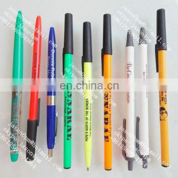 Factory direct supply Bule/Black oil ballpoint advetising pen in ball point pen