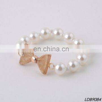 Flower Girl Pearl Bracelet Flower Girl Gift Seawater Pearl Bracelet photo-4