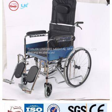 comfortable thickened seat cushion commode wheelchairs for sale