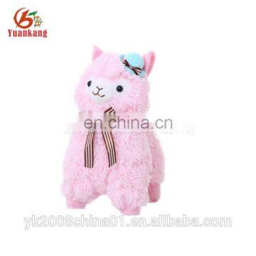Factory Price Rainbow Alpaca Plush Stuffed Animal Toys Wholesale Peru