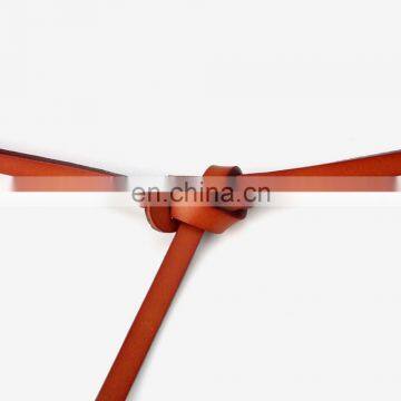 Factory Wholesale Newest Fashion Woman Ladies Thin Tie Belt photo-3