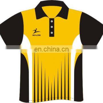 Latest sublimation printing polo shirt