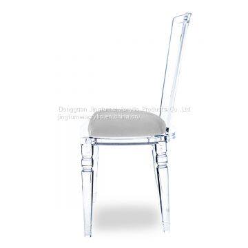 Eco-Friendly Lucite Chair Living Room Luxury Acrylic Wedding Chair Dining Chair photo-2