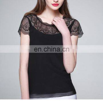 Popular women lace clothing lace top