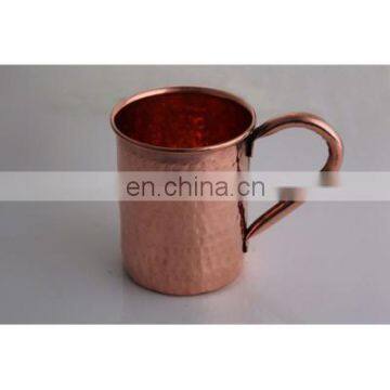 Copper Moscow Mule Mug Set of two Copper Mugs, two Straws, Two Wooden Coasters and One Shot