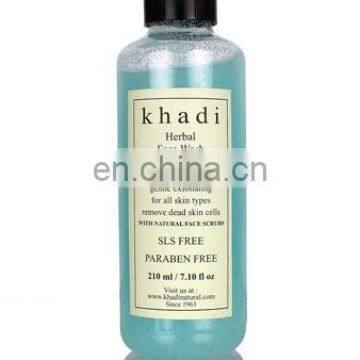 Khadi Natural Aloevera Face Wash With Scrub (SLS & Paraben Free)