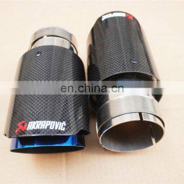 exhaust tip akrapovic carbon fiber exhaust pipe