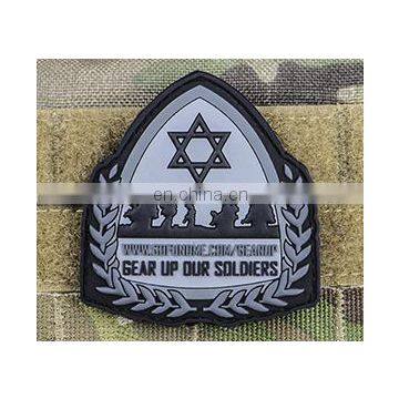 Custom Morale Rubber Pvc Patch no Minimum for Hats photo-4