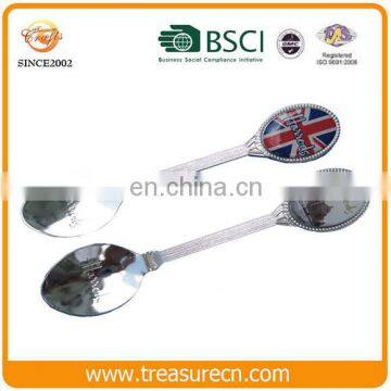 Custom England Sticker Bulk Souvenir Cheap Tea Spoon