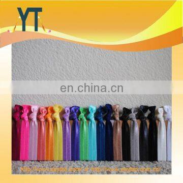 Fashion Color Print Bow Hair Tie Elastic Scrunchie for Women photo-2