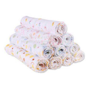 2 layer cotton gauze hand towel for baby face towel 29x29cm