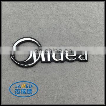 Manufacturer Make Custom Logo Brushed Metal Crafts Embossed Aluminum Label for Sale