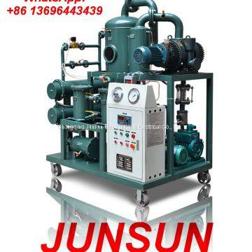 2018 International Double Stages Vacuum Electric Power Transformer Oil Purification Machine