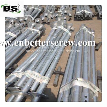 Steel Helical Pile With Helix