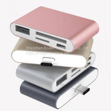 BL-U633 TYPE-C TO USB3.0+SD/TF+USB2.0 HUB 4 in 1 photo-5