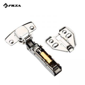 Filta Furniture Hardware 35mm Type Soft Closing Hydralic Brass Plated Damper SS201 Cabinet Cupboard Hinge 9702