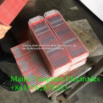 Stainless steel tungsten welding electrodes 2% Thorium Tungsten Electrode