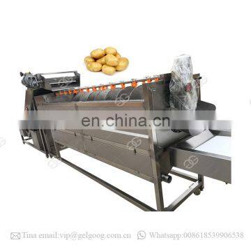 Continuous Fryers Automatically Frying Potato Chips Machine For Sale photo-4