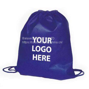 customized sport gym bag waterproof drawstring backpack