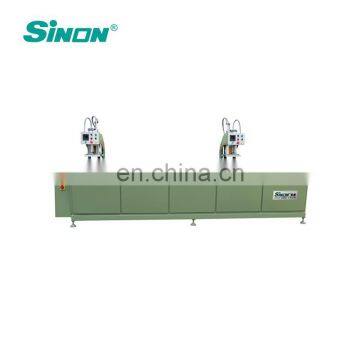 Cnc vertical 4 point welding machinery upvc window making machine pvc windows