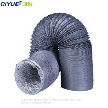 Flexible Dual Layer Aluminum Foil Air Duct for  Ventilation