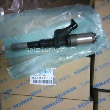 Инжекторный узел PC400-7   6156-11-3300 Узел инжектора двигателя 6D125