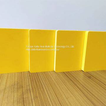 PVC Colored Foam Board / 5mm 0.50 density  PVC CO-EXTRUDED COLORED FOAM SHEET