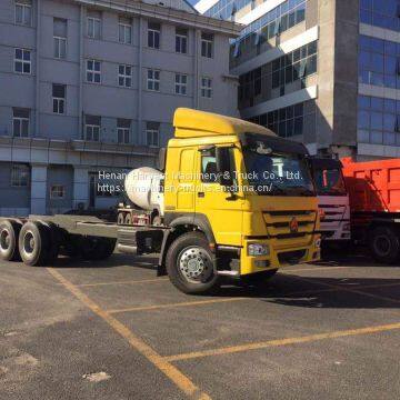 Sinotruk Howo 6x4 371hp Cargo Chassis Truck With 12R24 Tyres for Somaliland photo-5