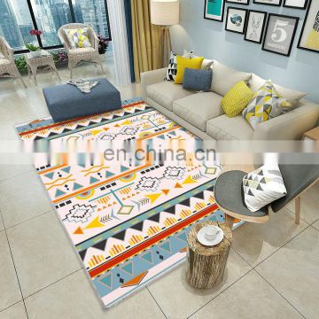 Household modern manufacturers wholesale custom printed carpet for living room