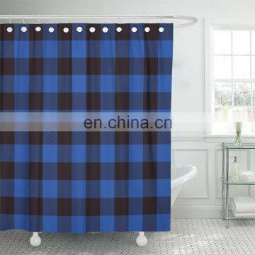 Wholesale Waterproof Curtain Fabric Digital Printing Custom Made Shower Curtain photo-5