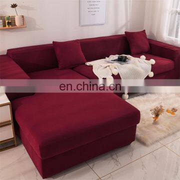 High Quality Elastic Sofa Cover L Shape+Corner Sets of 2 seater