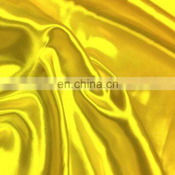 wholesale high quality 92% polyester 8% elastic stretch shiny satin polyester spandex fabric for dress