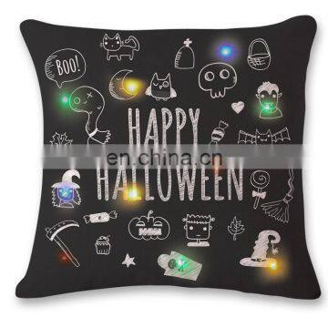 Halloween Led Back Lumbar Support Pillows Home Decor Rest With Led Cushion photo-5
