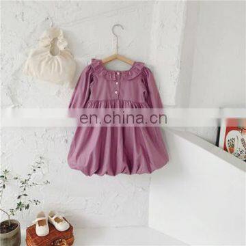 Ins Girls Dress Autumn Princess Western Style Middle and Children 2020 New Children Girls Skirts Autumn and Winter
