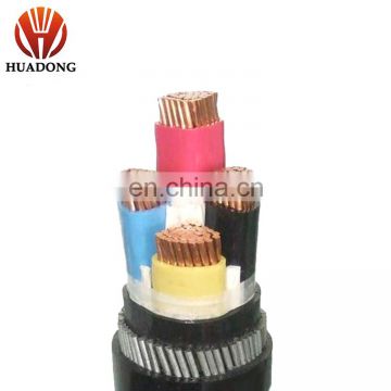 Huadong cable low Voltage(0.6/1KV)  Low Voltage PVC Insulation Copper Wire 1.5mm 50mm2   Prices