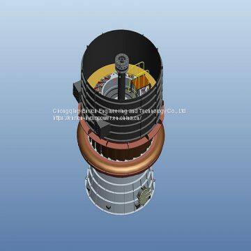 Rpm Vertical Adjustable Blade Axial Flow Hydro Water Hydraulic Turbine Kaplan Propeller Turbine with Movable Fixed Blades Thoma Turbine Electric Generator Unit for Axial Hydroelectric Hydro Power Generation Generator Plant