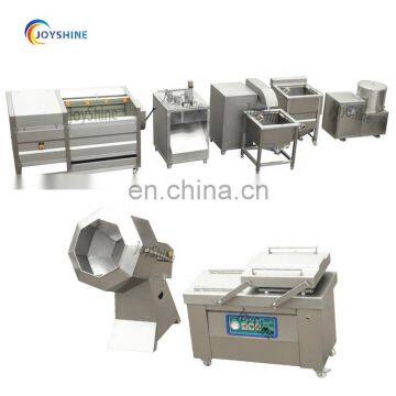 semi automatic chips machine chips industrial plantain banana chips production line