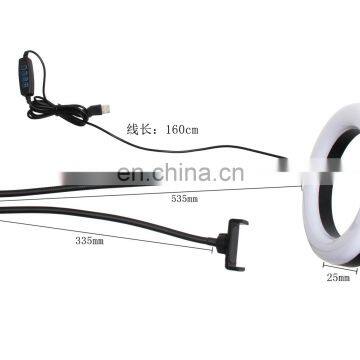 New 6 Inch Beauty Fill Light Desktop Mobile Phone Live Light Anchor Artifact Multifunctional Live Support Fill Light photo-6