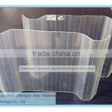 FRP Skylight Roof/workshop Transparent Tile/ Waveform Transparent Tile photo-2