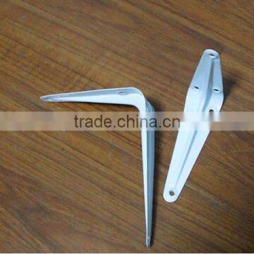 Shelf bracket with powder coated