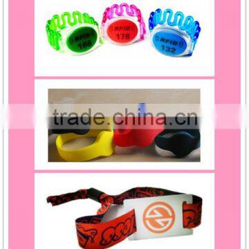 Soft PVC Rfid Wristband / Bracelet for Baby Care