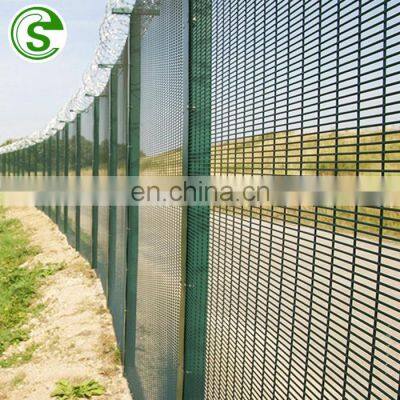 outdoor fence panels/wholesale fence posts/358 anti climb mesh security fence price