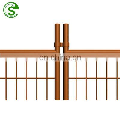 6ft portable metal galvanized welded wire mesh fencing outdoor construction hoarding for boundary wall