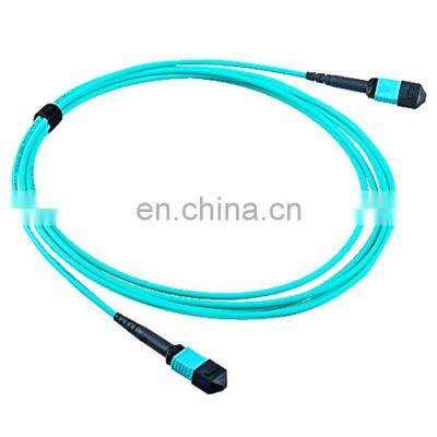 High Density 12 24 48 Core Fanout Cable OM3 OM4 MTP MPO Patch Cord
