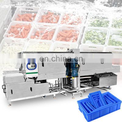 Factory Price High Quality Turnover Plastic Basket/Crate/Tray Washing Machine