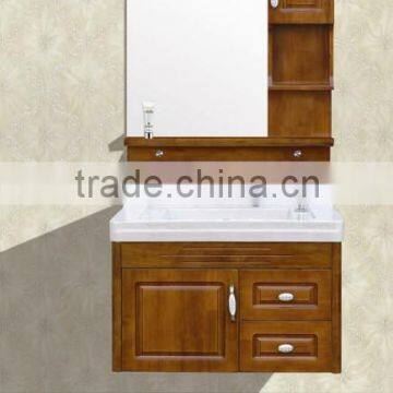 Sanitaryware wall mounted wooden cabinet