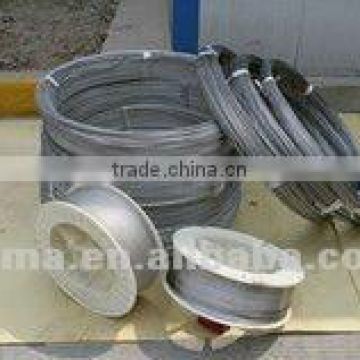 Titanium and titanium alloy wire