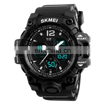 SKMEI 1155B Shocking Wholesale Wristwatch High Quality Watches 3atm Water Resistant Stainless Steel Back